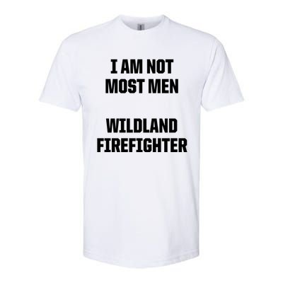 Wildland Firefighter Firefighting Fire Funny Gift Softstyle CVC T-Shirt