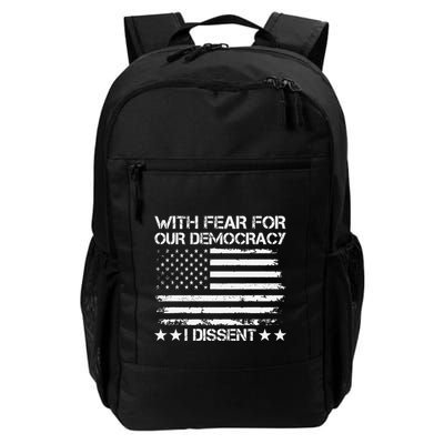With Fear For Our Democracy I Dissent Presidential Immunity Premium Backpack