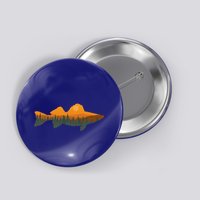 Walleye Fishing Forest Nature Wildlife Fisherman Button