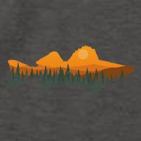 Walleye Fishing Forest Nature Wildlife Fisherman Vector Backpack