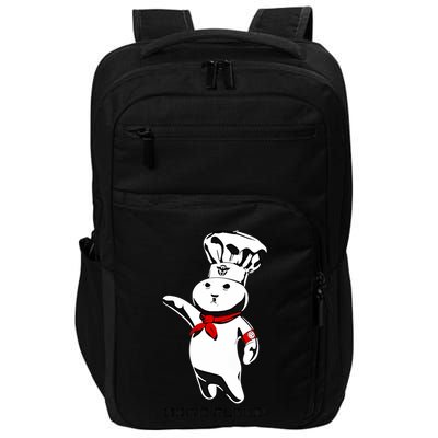 White Flour Funny Impact Tech Backpack