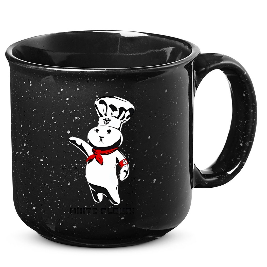 White Flour Funny 15oz Campfire Ceramic Mug