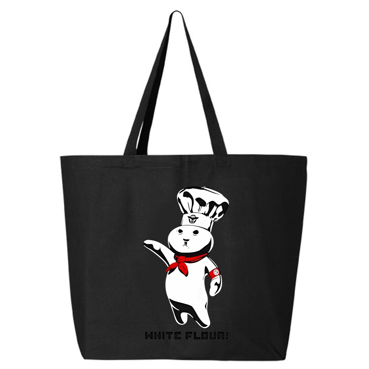 White Flour Funny 25L Jumbo Tote