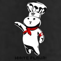 White Flour Funny 25L Jumbo Tote