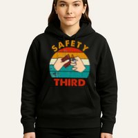 Warning Fireworks Firecrackers Safety Third 4th Of July Hoodie