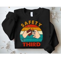 Warning Fireworks Firecrackers Safety Third 4th Of July Sweatshirt