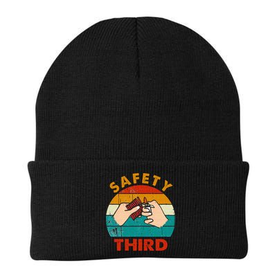 Warning Fireworks Firecrackers Safety Third 4th Of July Beanie