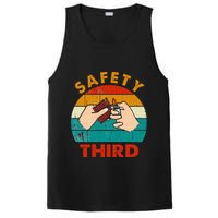 Warning Fireworks Firecrackers Safety Third 4th Of July PosiCharge Competitor Tank