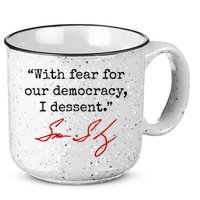 With Fear For Our Democracy I Dissent 15oz Campfire Ceramic Mug