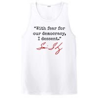 With Fear For Our Democracy I Dissent PosiCharge Competitor Tank