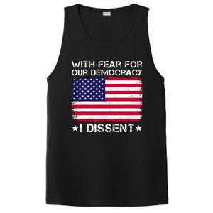 With Fear For Our Democracy I Dissent PosiCharge Competitor Tank