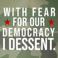With Fear For Our Democracy I Dessent Legacy Tie Dye Trucker Hat