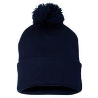 With Fear For Our Democracy I Dessent Pom Pom 12in Knit Beanie