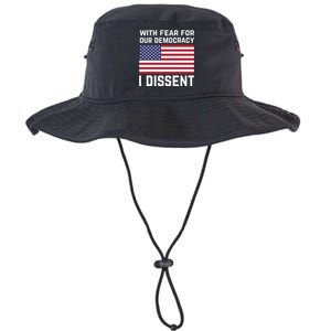 With Fear For Our Democracy I Dissent Legacy Cool Fit Booney Bucket Hat