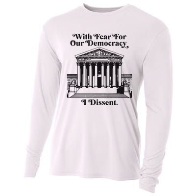 With Fear For Our Democracy Cooling Performance Long Sleeve Crew