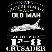 Who Flew F8 Crusader F 8e And F8u Crusader 7-Panel Snapback Hat