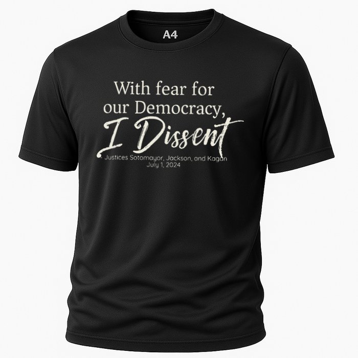 With Fear For Our Democracy I Dissent Scotus Immunity Case Performance Shirt