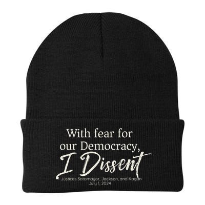 With Fear For Our Democracy I Dissent Scotus Immunity Case Beanie