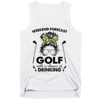 Weekend forecast golf with a chance of drinking Tank Top