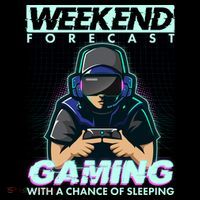 Weekend Forecast Gaming With A Chance Of Sleeping Flexfit Unipanel Trucker Cap