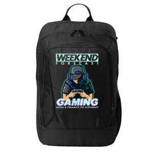 Weekend Forecast Gaming With A Chance Of Sleeping City Backpack