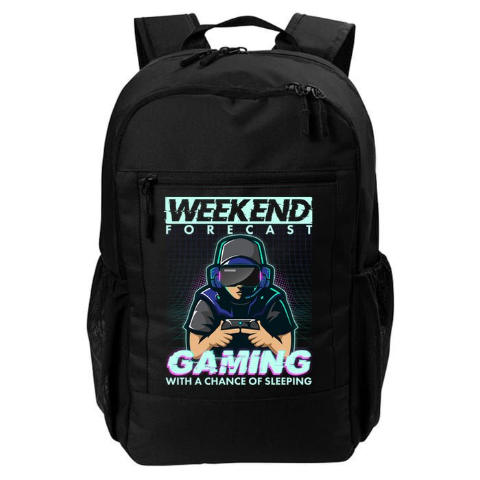Weekend Forecast Gaming With A Chance Of Sleeping Backpack