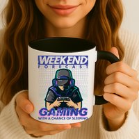 Weekend Forecast Gaming With A Chance Of Sleeping Mug