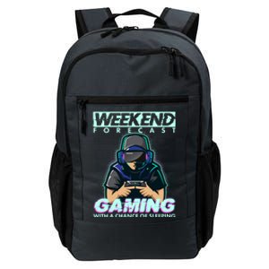 Weekend Forecast Gaming With A Chance Of Sleeping Daily Commute Backpack