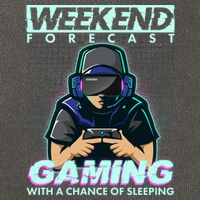 Weekend Forecast Gaming With A Chance Of Sleeping Cotton Canvas Backpack
