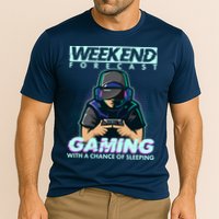 Weekend Forecast Gaming With A Chance Of Sleeping Performance Shirt
