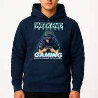 Weekend Forecast Gaming With A Chance Of Sleeping Hoodie