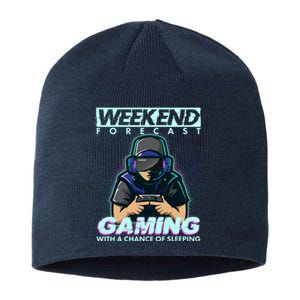 Weekend Forecast Gaming With A Chance Of Sleeping Sustainable Beanie