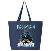 Weekend Forecast Gaming With A Chance Of Sleeping 25L Jumbo Tote