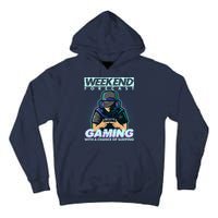 Weekend Forecast Gaming With A Chance Of Sleeping Tall Hoodie