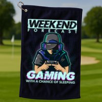 Weekend Forecast Gaming With A Chance Of Sleeping Golf Towel