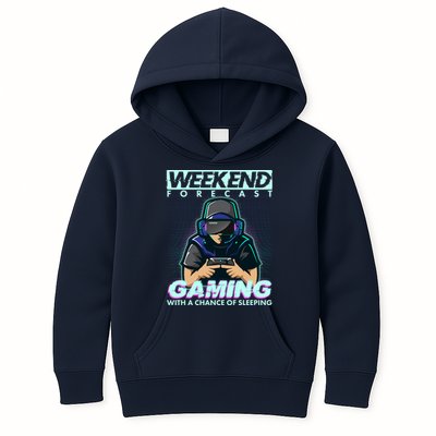 Weekend Forecast Gaming With A Chance Of Sleeping Kids Hoodie