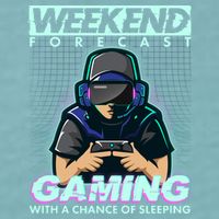Weekend Forecast Gaming With A Chance Of Sleeping Sueded Cloud Jersey T-Shirt