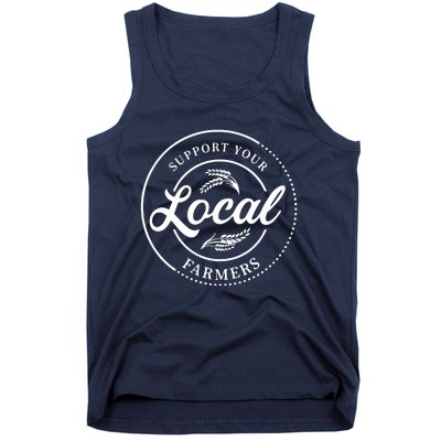 Womens Farmers Gift Support Your Local Farmers Tank Top