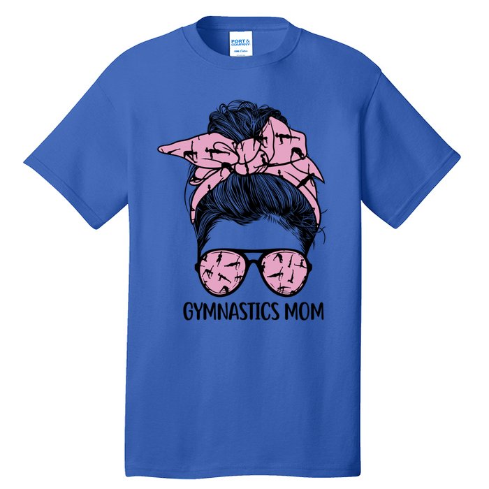 Wo Funny Gymnastics Mom Cute Gymnast Mom Mothers Day Gift Tall T-Shirt