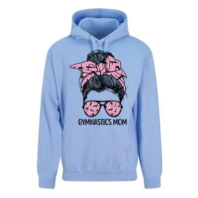 Wo Funny Gymnastics Mom Cute Gymnast Mom Mothers Day Gift Unisex Surf Hoodie