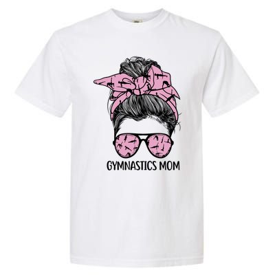 Wo Funny Gymnastics Mom Cute Gymnast Mom Mothers Day Gift Garment-Dyed Heavyweight T-Shirt