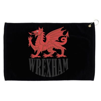 Wrexham FC Gift Football Club Wales Grommeted Golf Towel