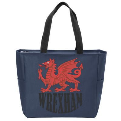 Wrexham FC Gift Football Club Wales Zip Tote Bag