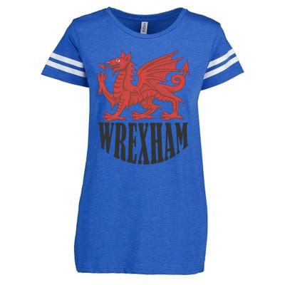 Wrexham FC Gift Football Club Wales Enza Ladies Jersey Football T-Shirt