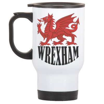 Wrexham FC Gift Football Club Wales Stainless Steel Travel Mug