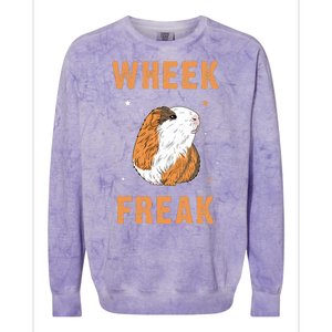 Wheek Freak Guinea Pig Colorblast Crewneck Sweatshirt