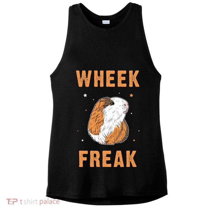 Wheek Freak Guinea Pig Ladies PosiCharge Tri-Blend Wicking Tank