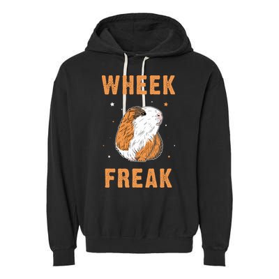 Wheek Freak Guinea Pig Garment-Dyed Fleece Hoodie