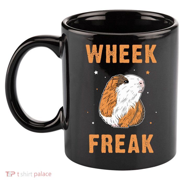 Wheek Freak Guinea Pig 11oz C Handle Ceramic Mug