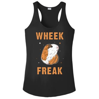 Wheek Freak Guinea Pig Ladies PosiCharge Competitor Racerback Tank